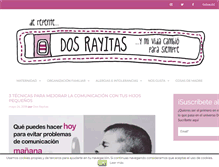 Tablet Screenshot of dosrayitas.com